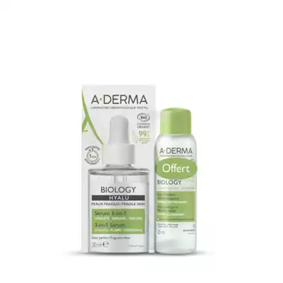 Aderma Biology Hyalu Sérum 3 En 1 Fl Pipette/30ml+eau Micellaire à SAINT-MARCEL